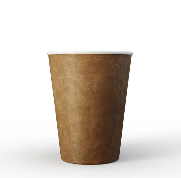 Чашка Паприки Изолирована Белом Иллюстрация — стоковое фото