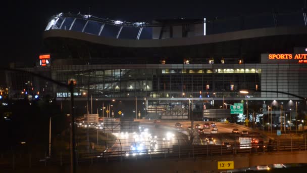 Denver Mile High Stadium Colorado Estados Unidos Estádio Estrada Interestadual — Vídeo de Stock