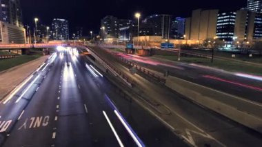 Chicago karayolu trafik Timelapse