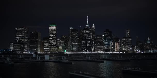 Вечірні Години Нью Йорк Сполучені Штати Америки — стокове відео