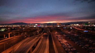 9 Kasım 2017. Şehir Las Vegas, Nevada, Amerika Birleşik Devletleri Scenic Sunset Vista
