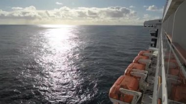 18 Kasım 2017. Transatlantik gemi gemide: Queen Mary 2 Southampton dan New York City için.