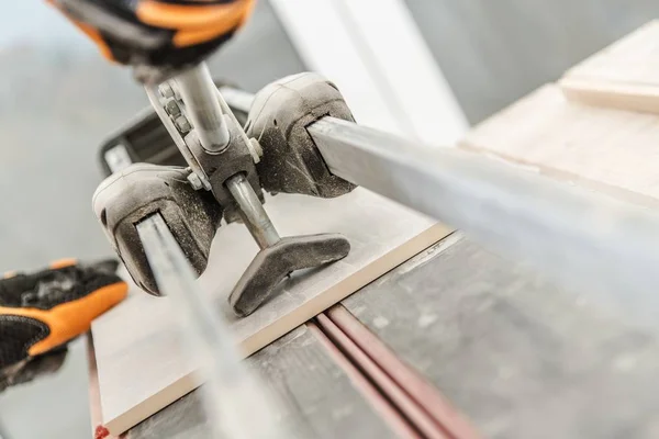 Ceramic Tiles Cutter — Stock Photo, Image