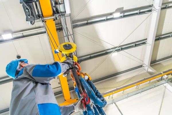 Ceiling Mounted Crane — Stock Photo, Image