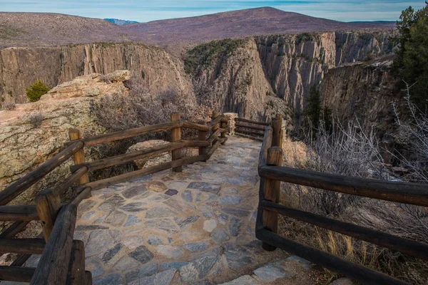 Amoklauf am Schwarzen Canyon — Stockfoto