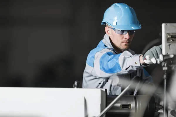 Metalworking Technician Worker — Stock Photo, Image