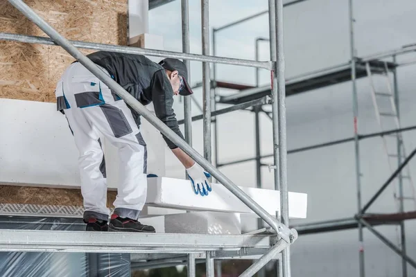 Modern House Insulating — Stock Photo, Image