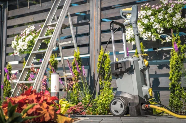 Tuin lente Reinigingstijd — Stockfoto