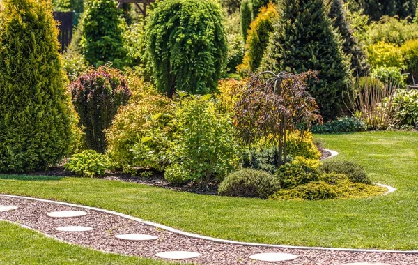 Konut Backyard Bahçe — Stok fotoğraf