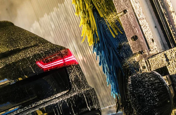 Car Wash Soap Cleaning — Stock Photo, Image
