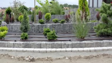 Yeni Geliştirilen Konut Bahçesi.