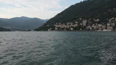 20 Ağustos 2019 Como Şehri Kuzeyi Görüntüleme, Lombardiya Bölgesi, İtalya.