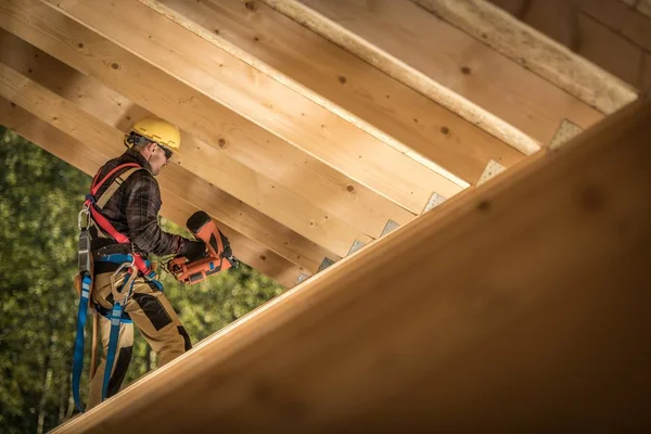 Carpenter Contractor Job — Stock Photo, Image