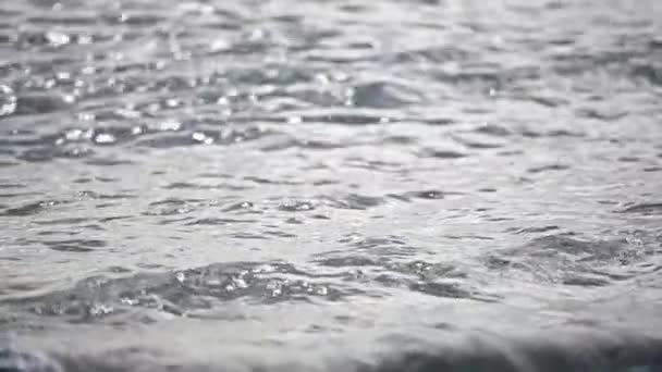 Calma Del Mar Calm Bay Agua Cámara Lenta — Vídeos de Stock