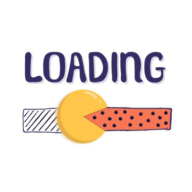 İlerleme çubuğu, yükleme tasarımını...