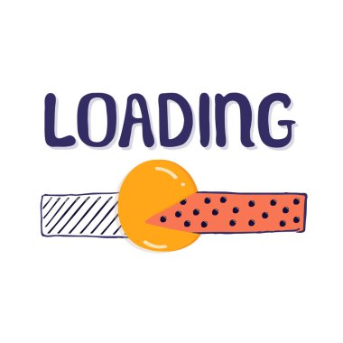 İlerleme çubuğu, yükleme tasarımını...