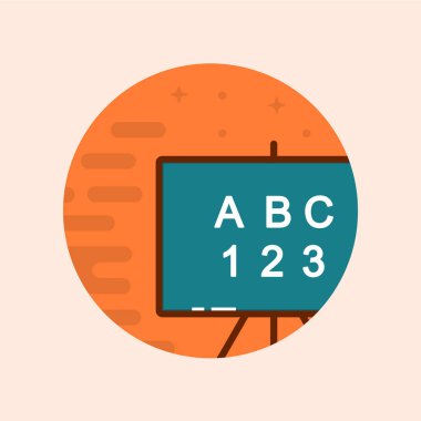 Bir resepsiyon ile harf ve sayı kavramı.