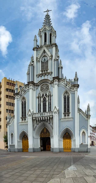 Chiesa Dell Ermita Nella Città Santiago Cali Colombia Situato Nel — Foto Stock