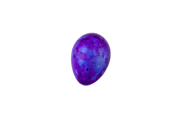 Colorful handmade easter egg isolated on a white background — Stock Photo, Image