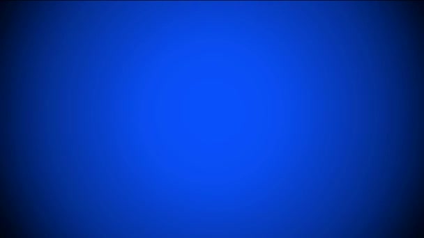 Strobe schermo luminoso con colore blu — Video Stock