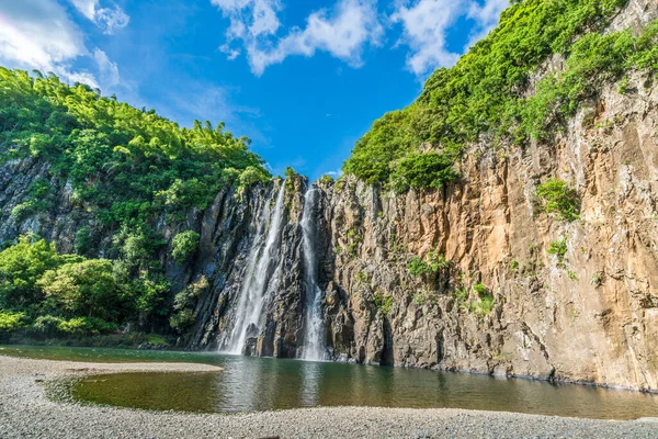 Wodospady Niagara Cascade Położone Północy Wyspy Reunion — Zdjęcie stockowe