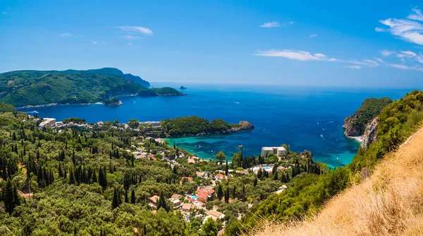 Paleokastritsa Bucht Auf Korfu Ionisches Archipel Griechenland — Stockfoto