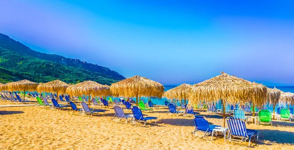 Strand Agios Georgios Pagon Auf Der Insel Korfu Griechenland — Stockfoto