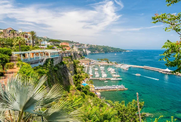 Paisagem Com Sorrento Costa Amalfitana Itália — Fotografia de Stock