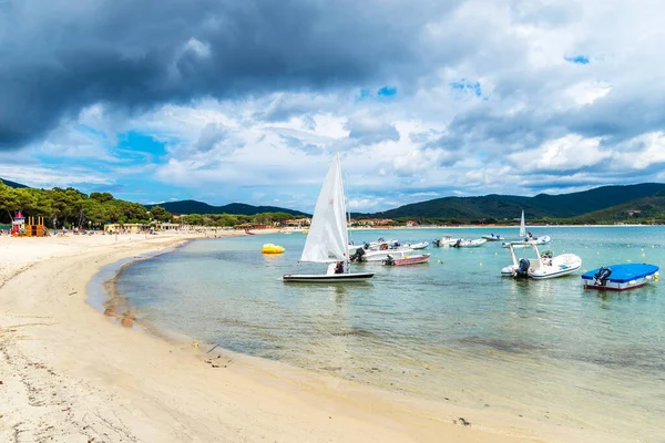 Stranden Marina Campo Elba Island Toscana Italien — Stockfoto