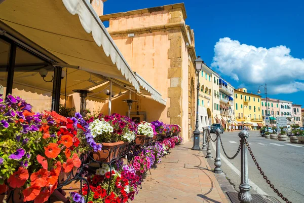 Portoferraio Steet Isola Elba Île Elbe Toscane Italie — Photo