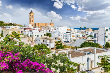 Santa Maria di Leuca şehri, Salento, Puglia. İtalya. 