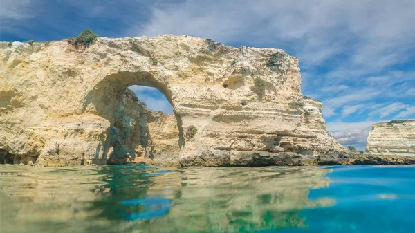 Stacks Torre Sant Andrea Salento Coast Puglia Region Italy — Stock fotografie