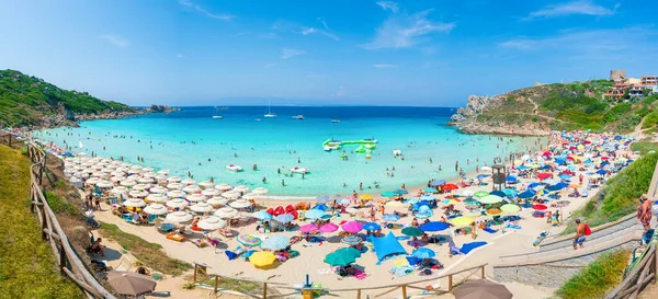 サンタ テレサ ガルーラ サルデーニャ島 イタリア 7月10 2018 ビアンカ ビーチ 北サルデーニャ島 — ストック写真