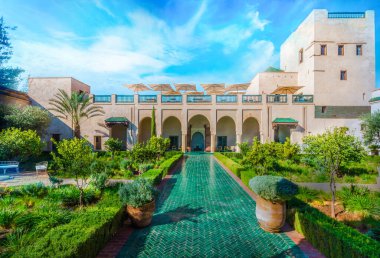 Le Jardin Sırrı, Madina, Marakeş, Fas.