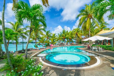 Grand baie, Mauritius - 18 Şubat 2018
