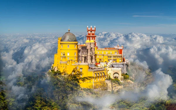 Národní Palác Pena Region Sintra Lisabon Portugalsko — Stock fotografie