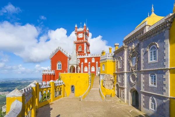 Pena Ulusal Sarayı Sintra Bölgesi Lizbon Portekiz — Stok fotoğraf
