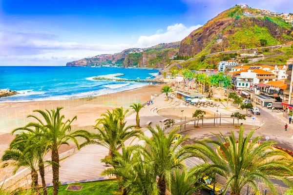 Ribeira Brava Kasabası Madeira Adası Portekiz — Stok fotoğraf