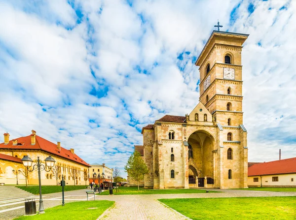 Michael Cathedral Alba Iulia Fort Transsylvanië Roemenië — Stockfoto