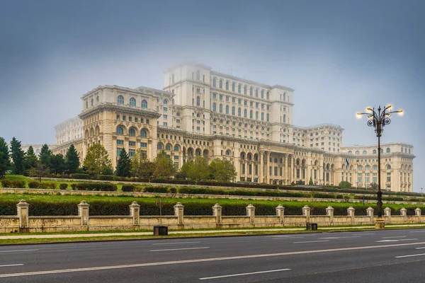 Palais Parlement Bucarest Roumanie — Photo