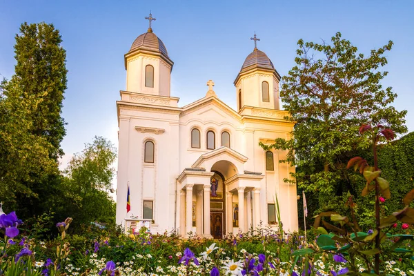 Iglesia San Nicolás Tabacu Bucarest Rumania — Foto de Stock