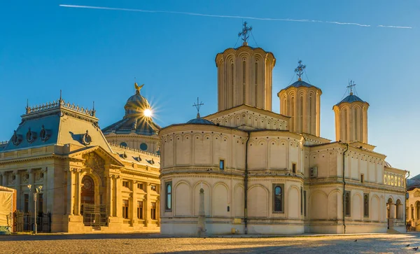 Patriarchale Kathedraal Boekarest Stad Roemenië — Stockfoto