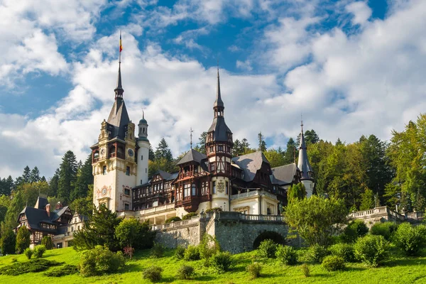 Peles Burg Sinaia Siebenbürgen Rumänien — Stockfoto