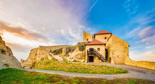 Mittelalterliche Festung Rupea Kronstadt Wahrzeichen Siebenbürgen Rumänien — Stockfoto