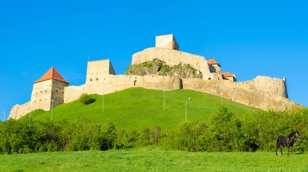 Rupea Średniowieczna Twierdza Braszów Siedmiogród Rumunia — Zdjęcie stockowe