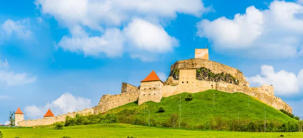 Medeltida Fästning Rupea Brasovs Landmärke Transsylvanien Rumänien — Stockfoto