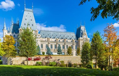 Iasi, Moldavya, Romanya 'da güzel bir sonbahar