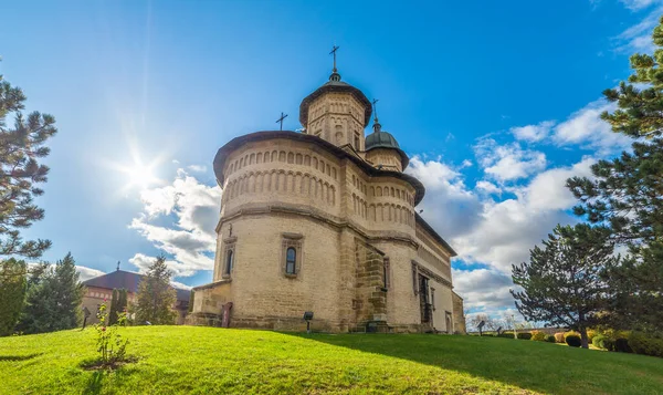 Klasztor Cetatuia Iasi Mołdawia Rumunia — Zdjęcie stockowe