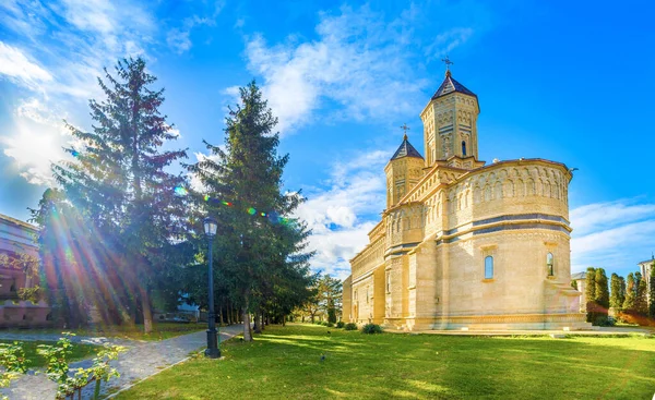 Монастир Три Священні Єрархи Ясі Румунія — стокове фото