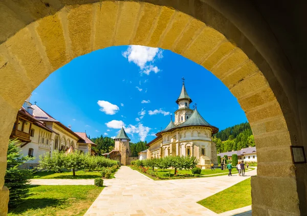 Monasterio Putna Iglesia Ortodoxa Cristiana Moldavia Bucovina Rumania —  Fotos de Stock